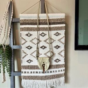 Lucky Brand Leather Small Satchel Crossbody